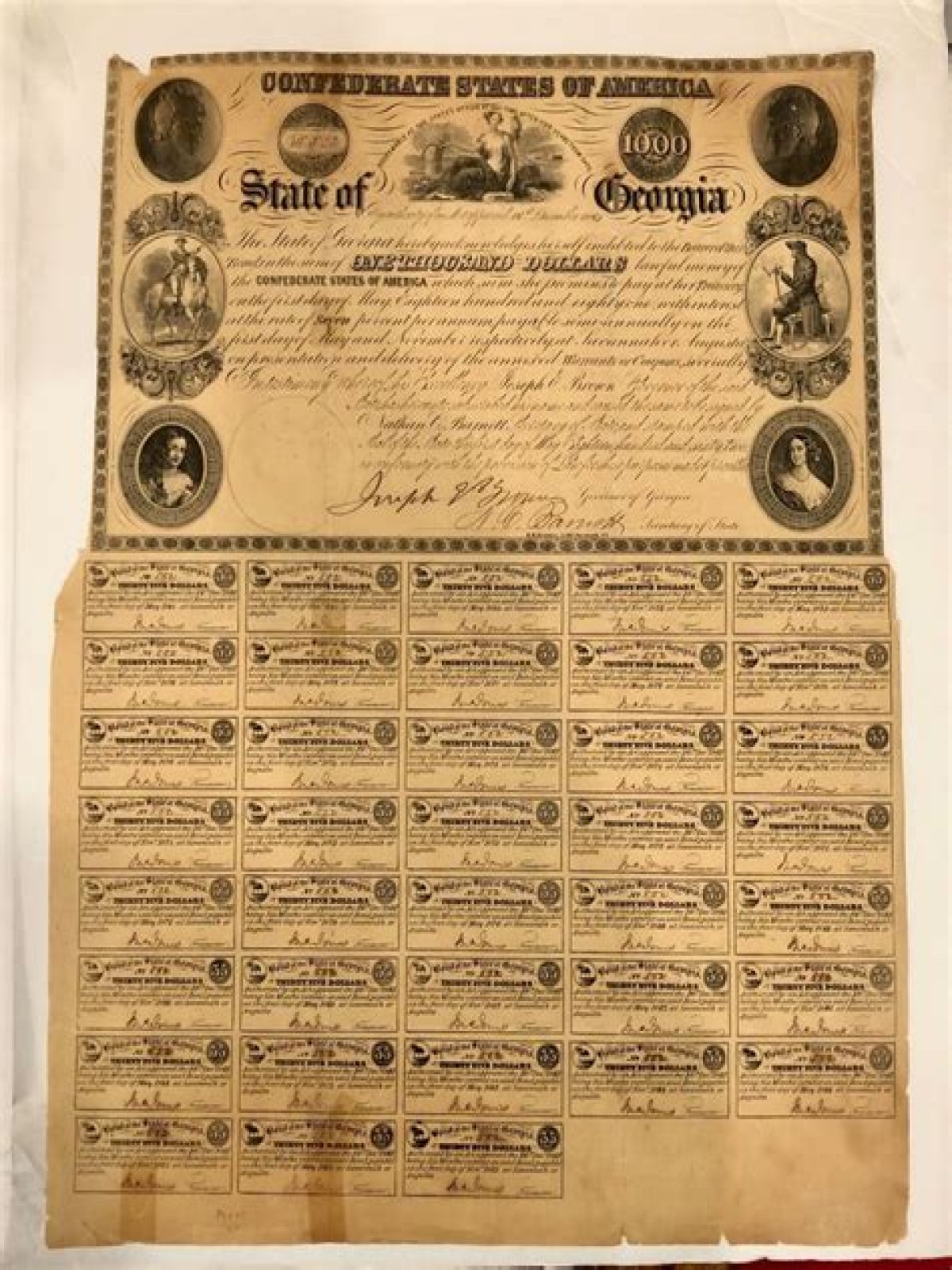 Are Confederate bonds worth anything?