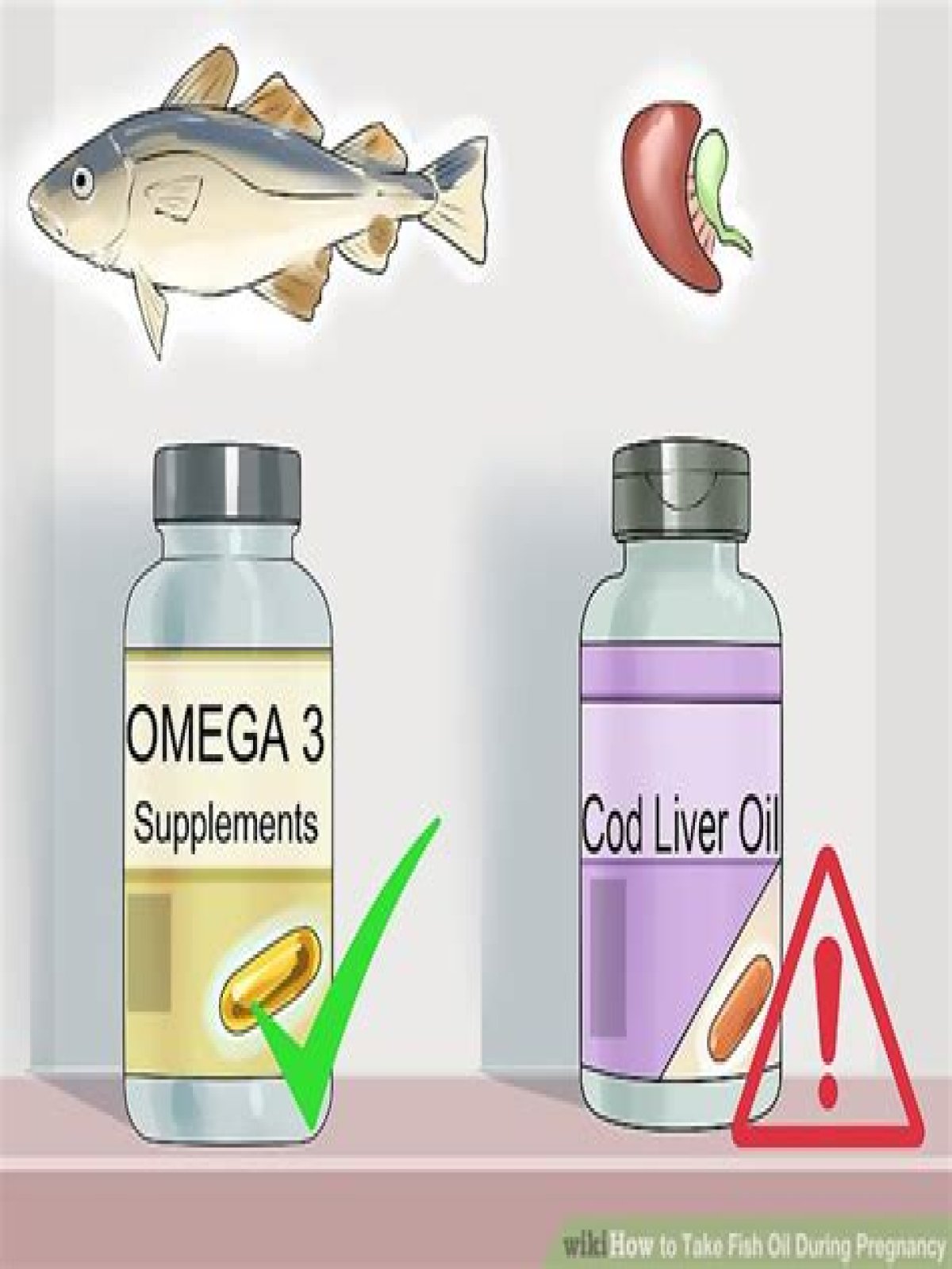 Can I take fish oil supplements while pregnant?