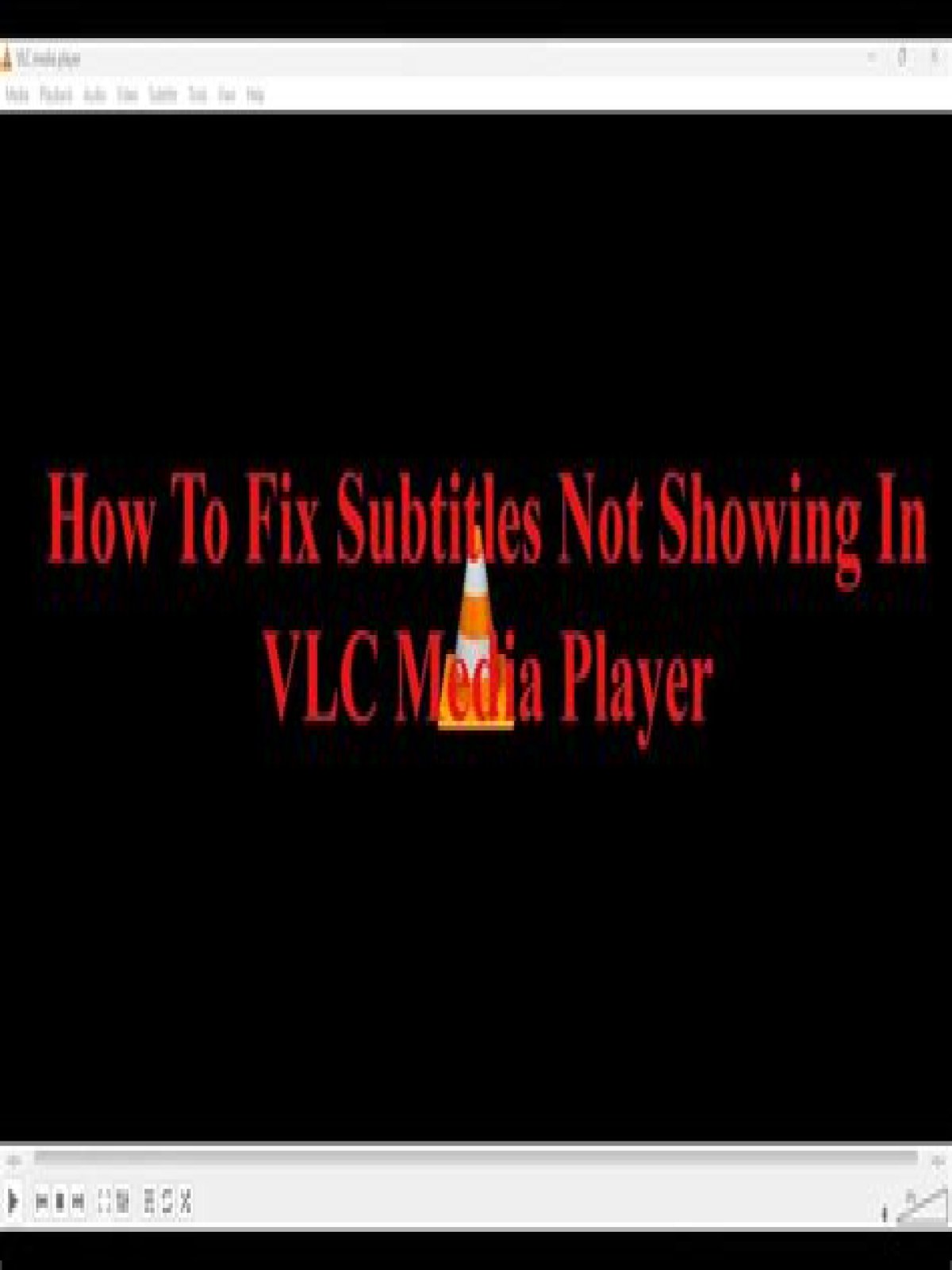 How do I fix Arabic subtitles in VLC?