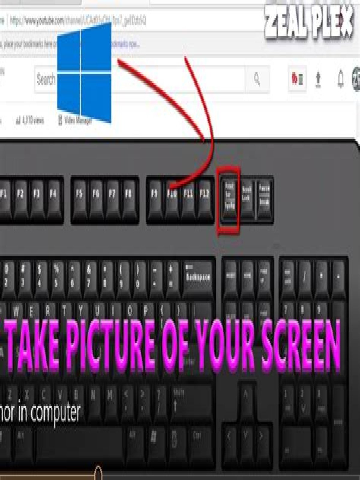 How do I take a screenshot while playing a game?
