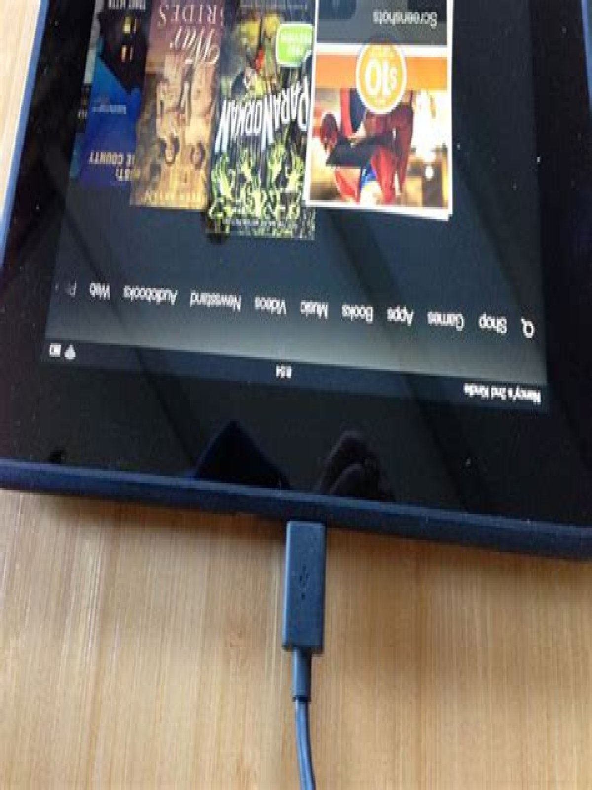 How do I transfer from USB to Kindle Fire?