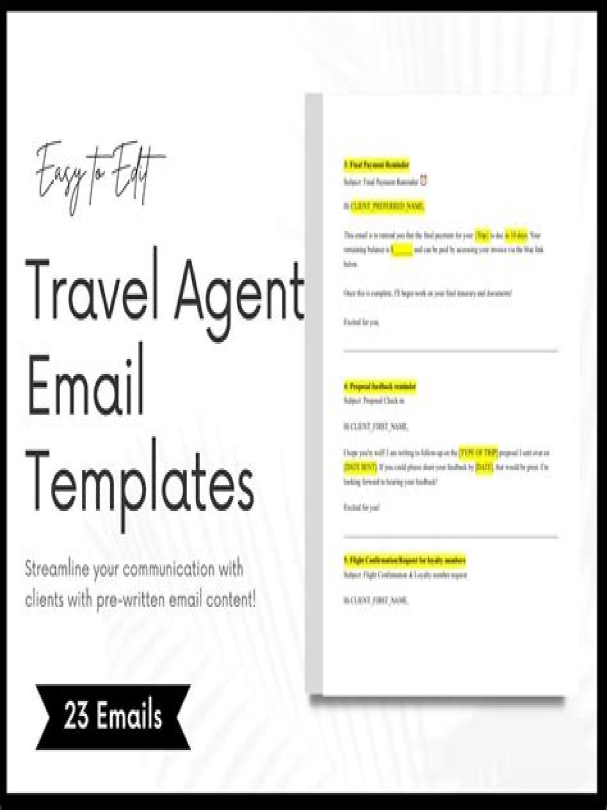How do you write a trip status?