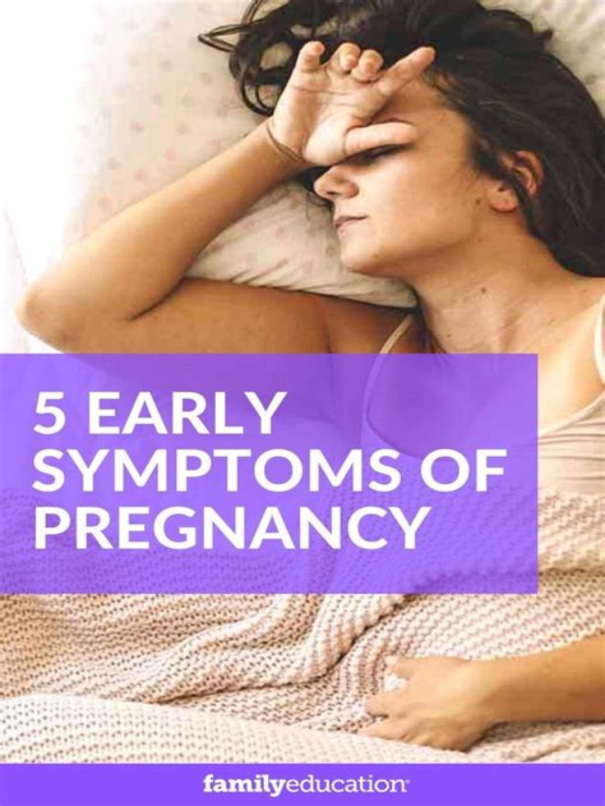 Is difficulty sleeping an early sign of pregnancy?