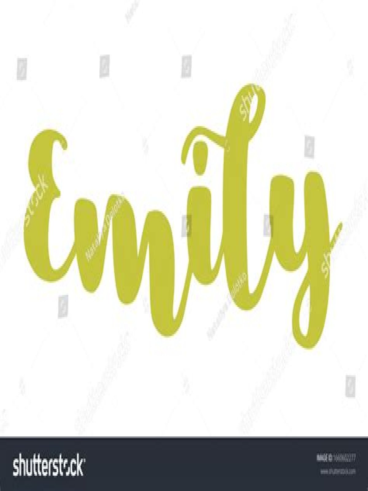 Is Emily a German name?