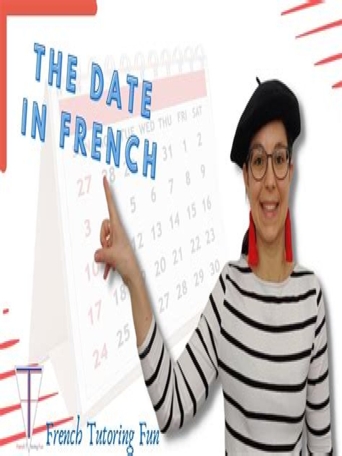 What is the date in French today?