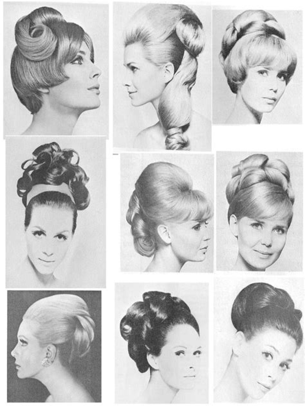What was the popular hairstyle in 1960?