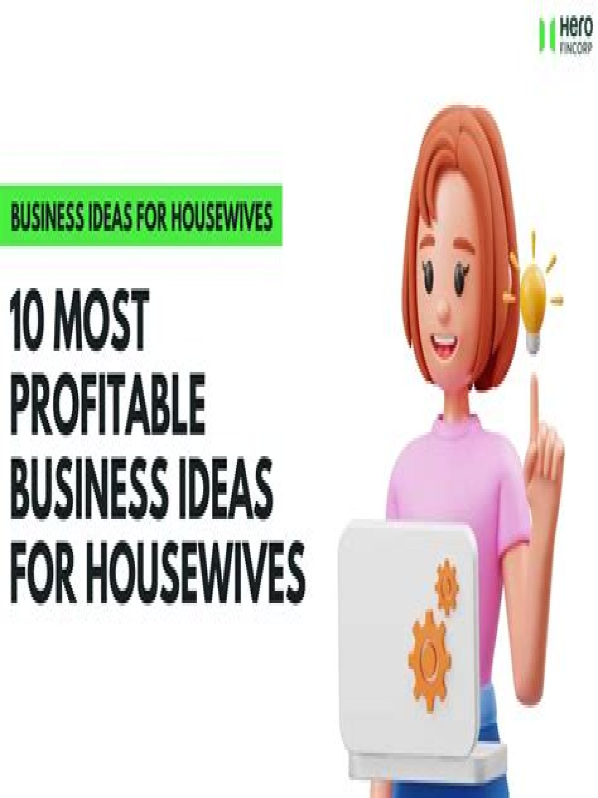 Which business is best for house wife?